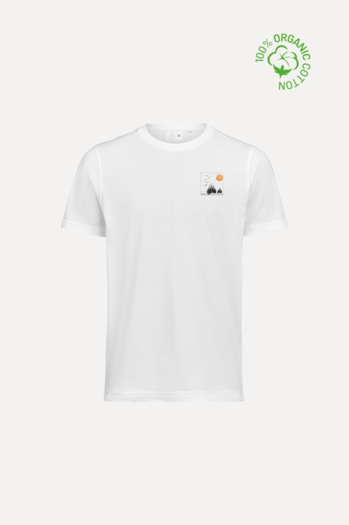 Camiseta Santoña blanca
