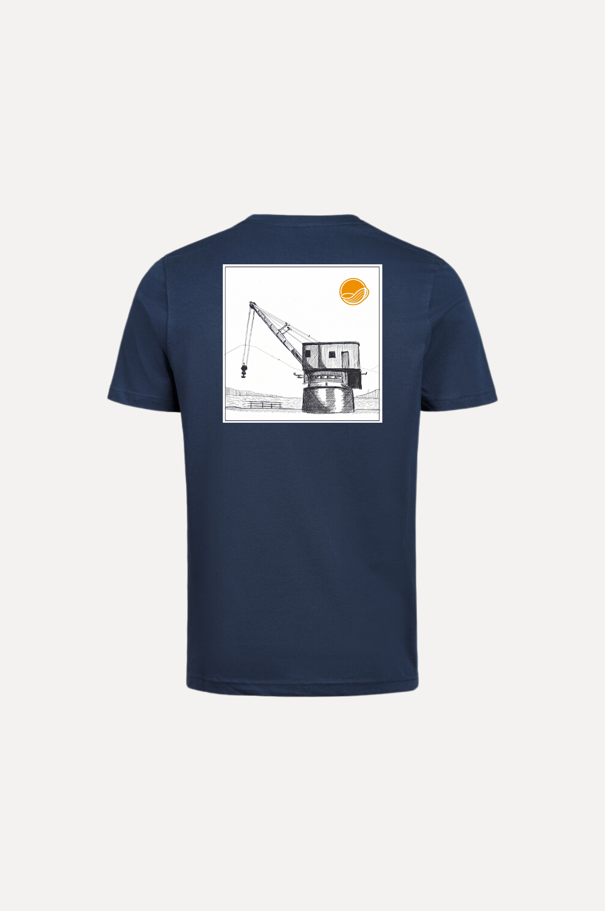 Camiseta La Machina azul marino