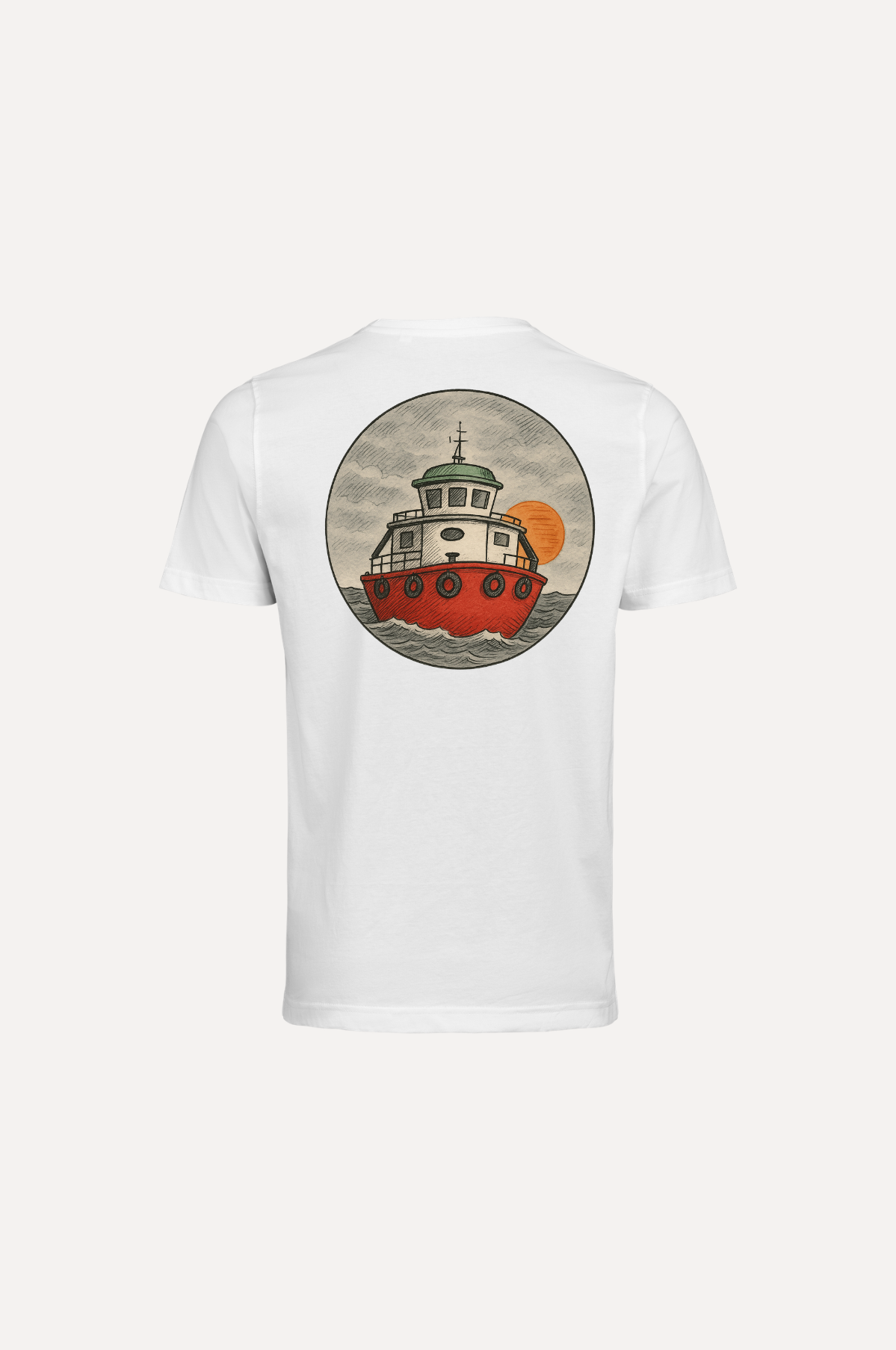 Camiseta Pedreña blanca
