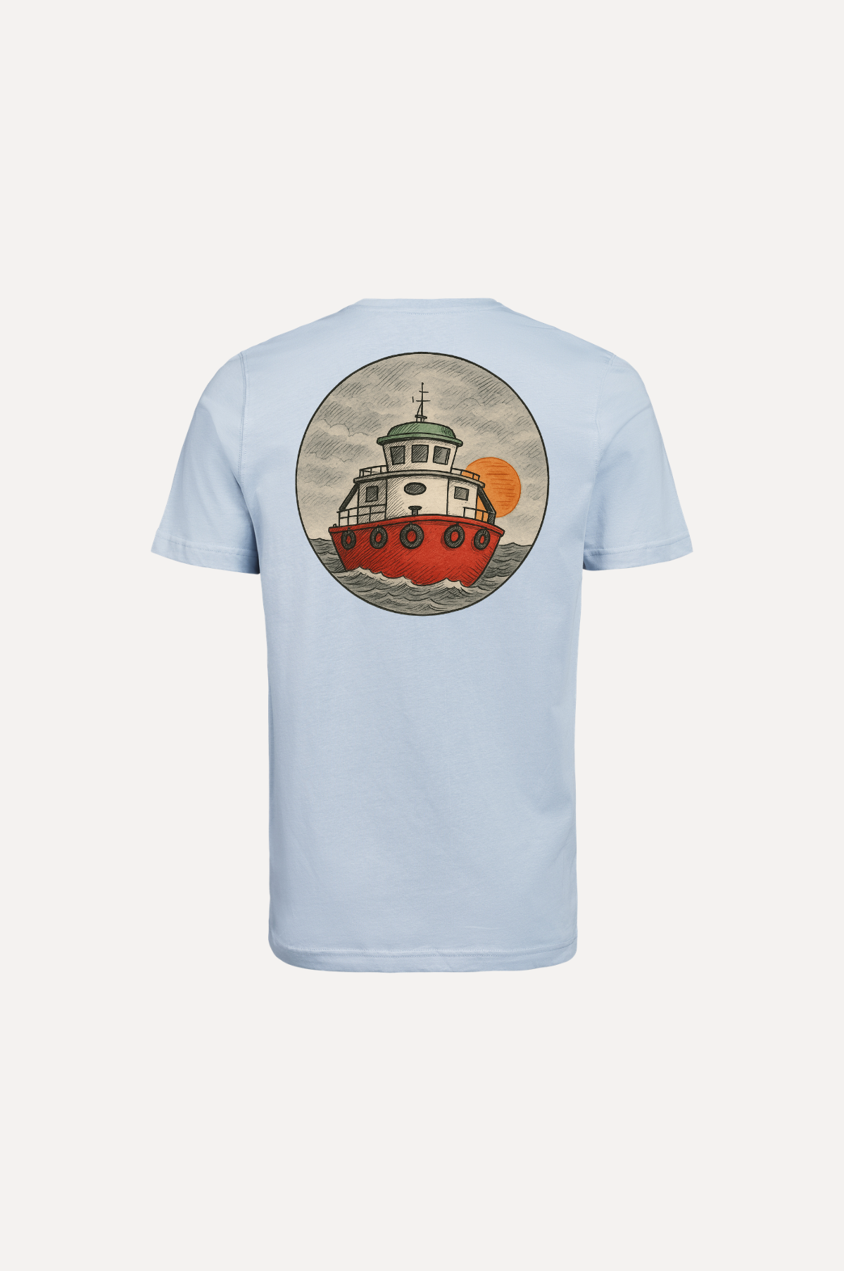 Camiseta Pedreña azul