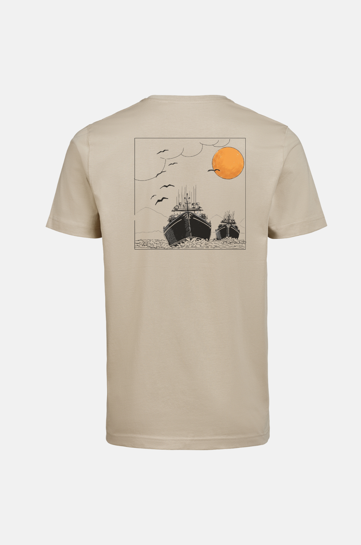 Camiseta Santoña arena