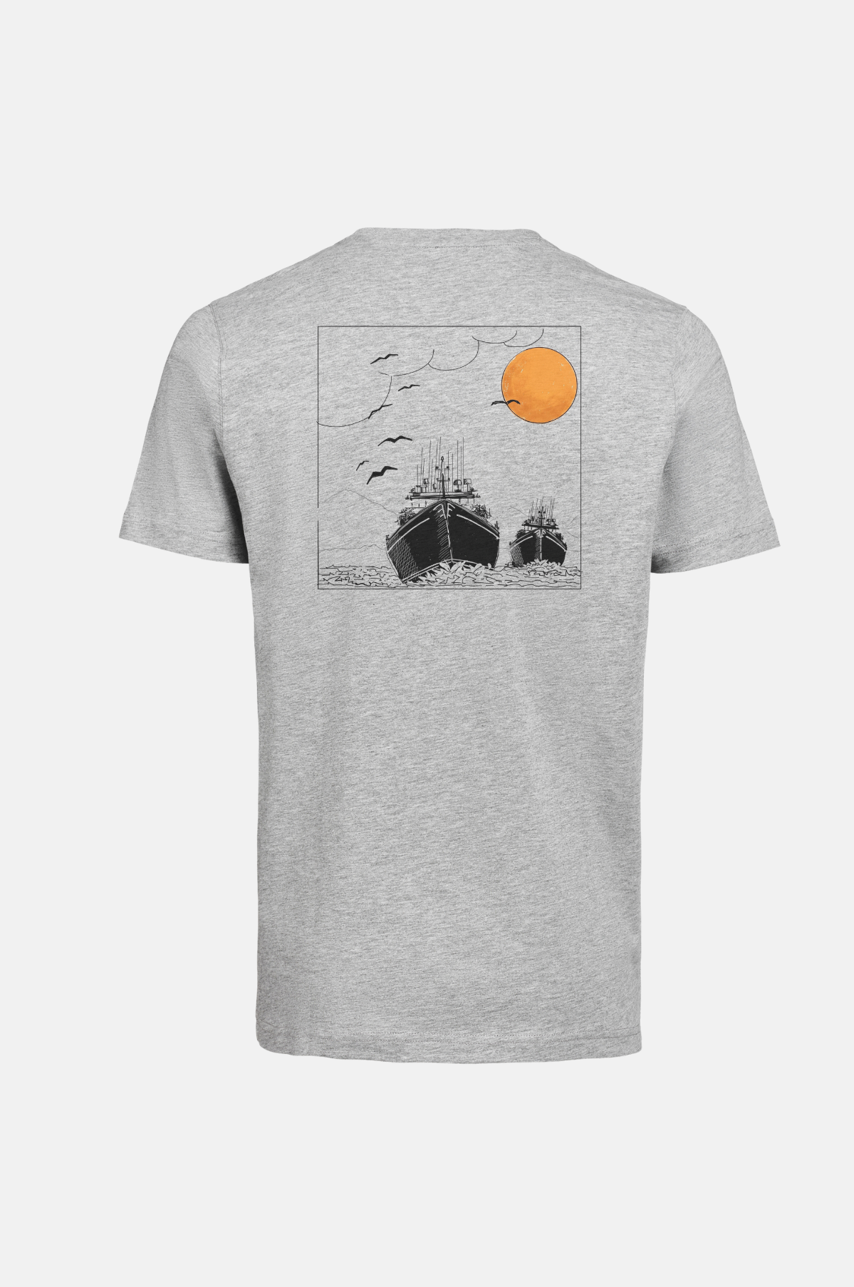 Camiseta Santoña gris