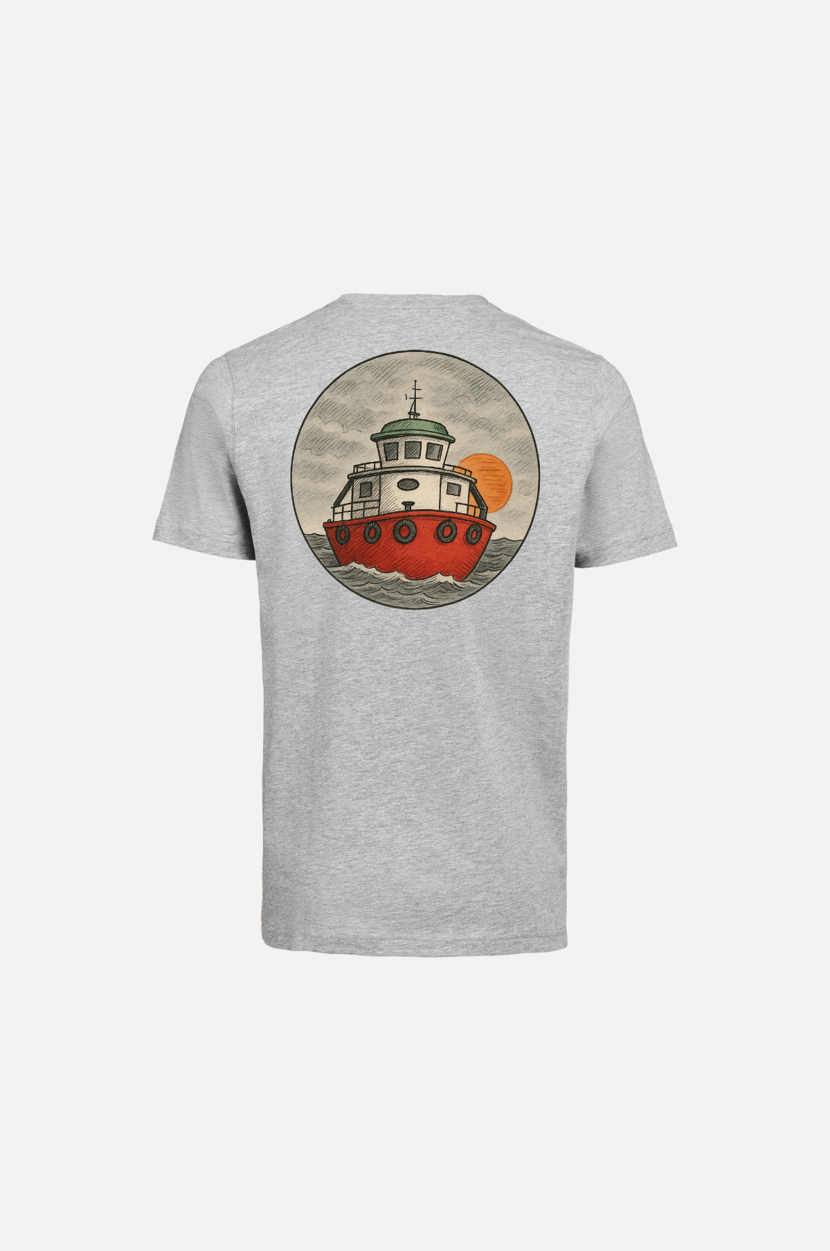 Camiseta Pedreña gris