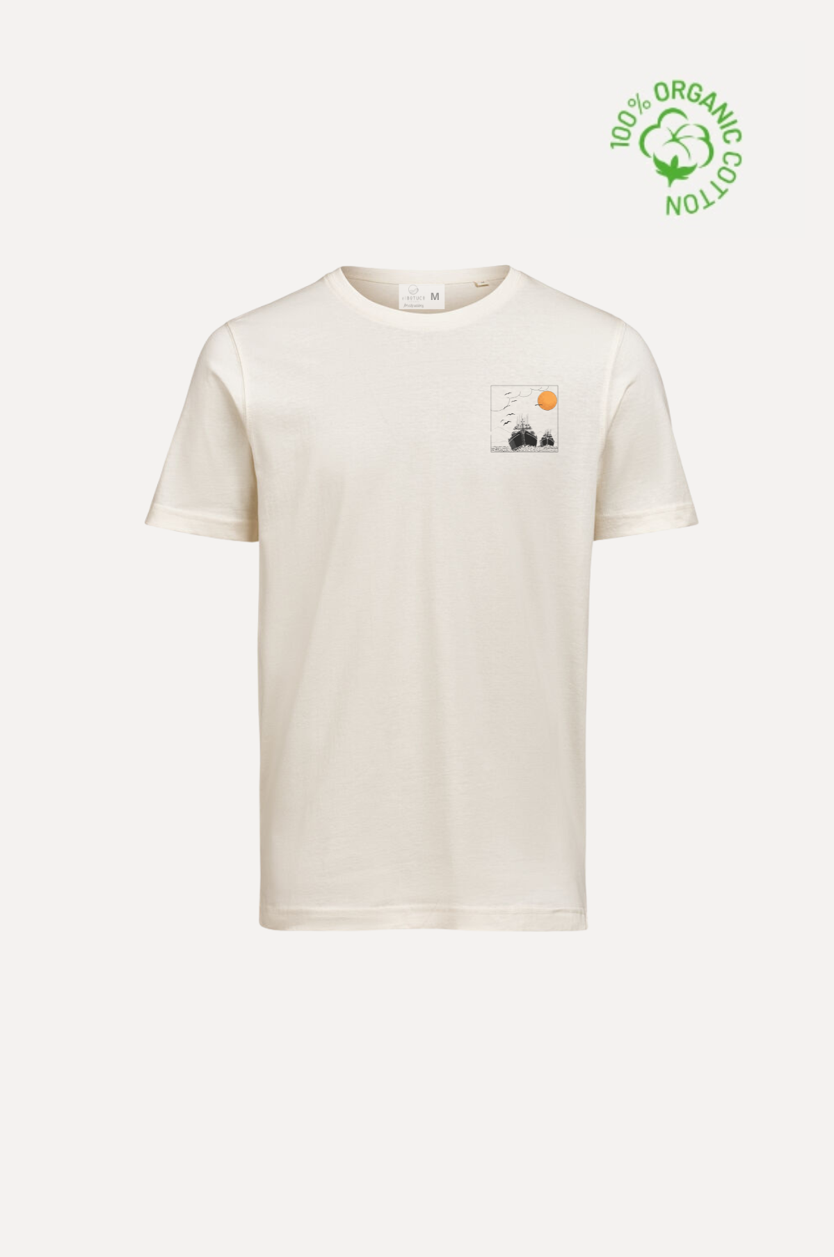Camiseta Santoña beige