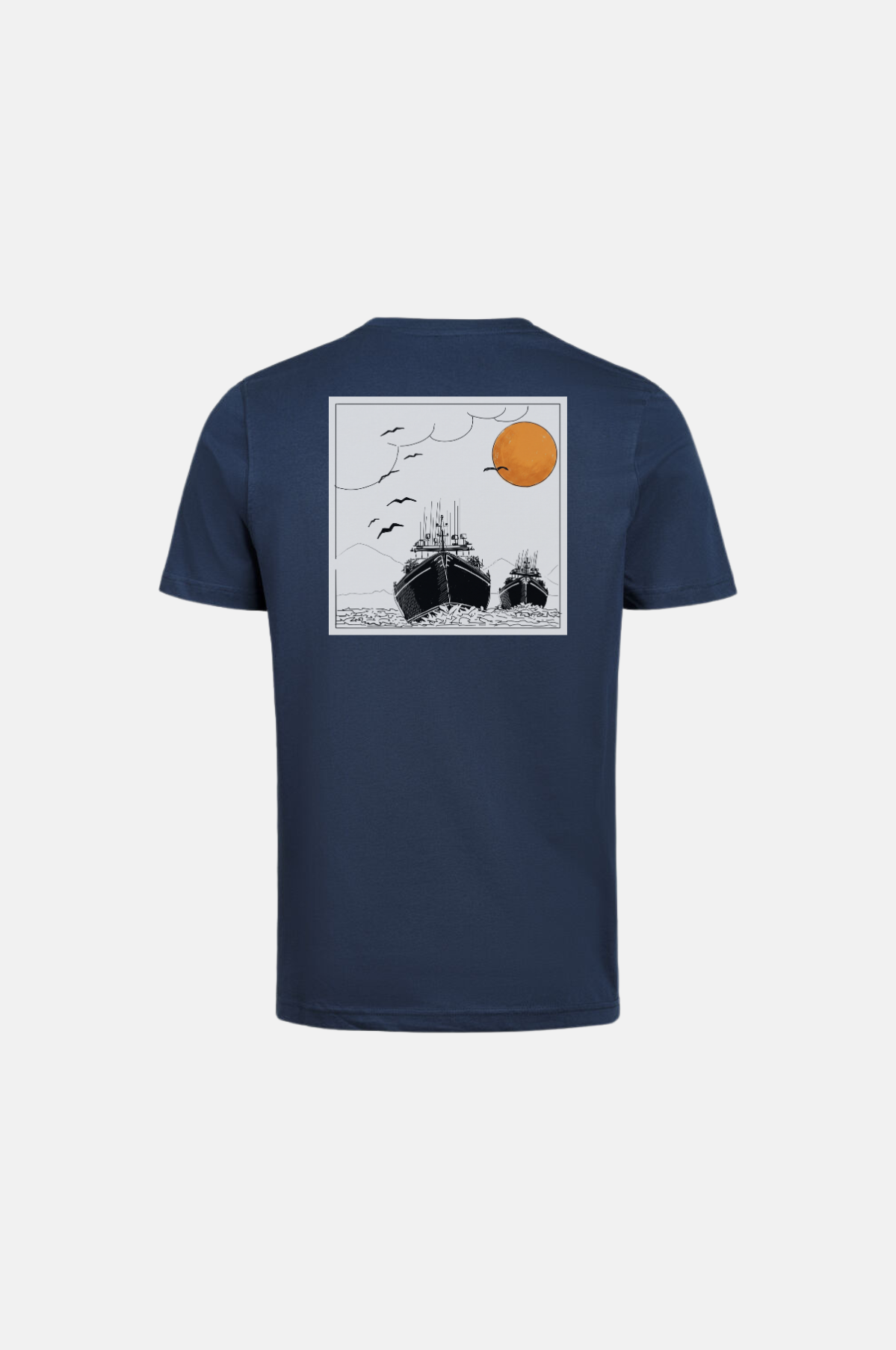 Camiseta Santoña azul marino
