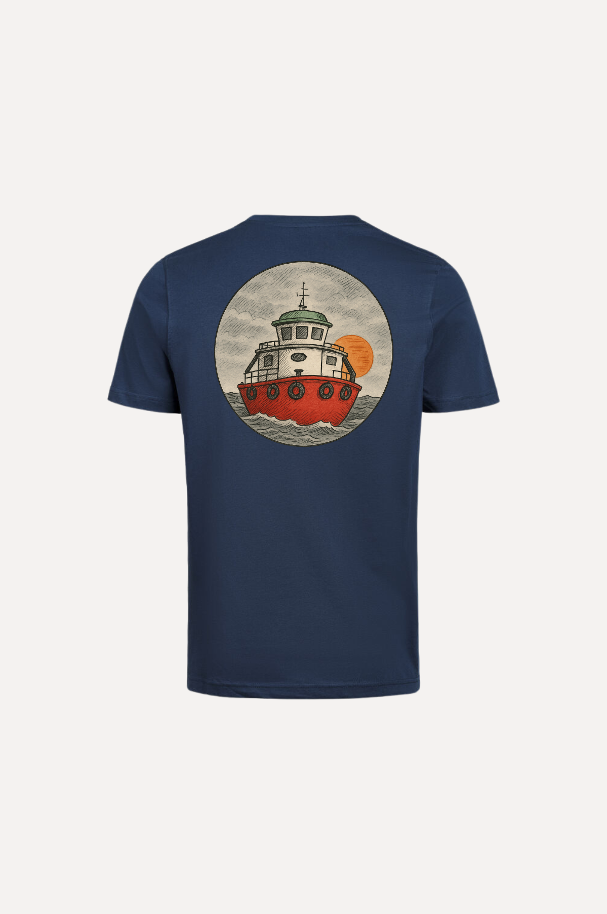 Camiseta Pedreña azul marino