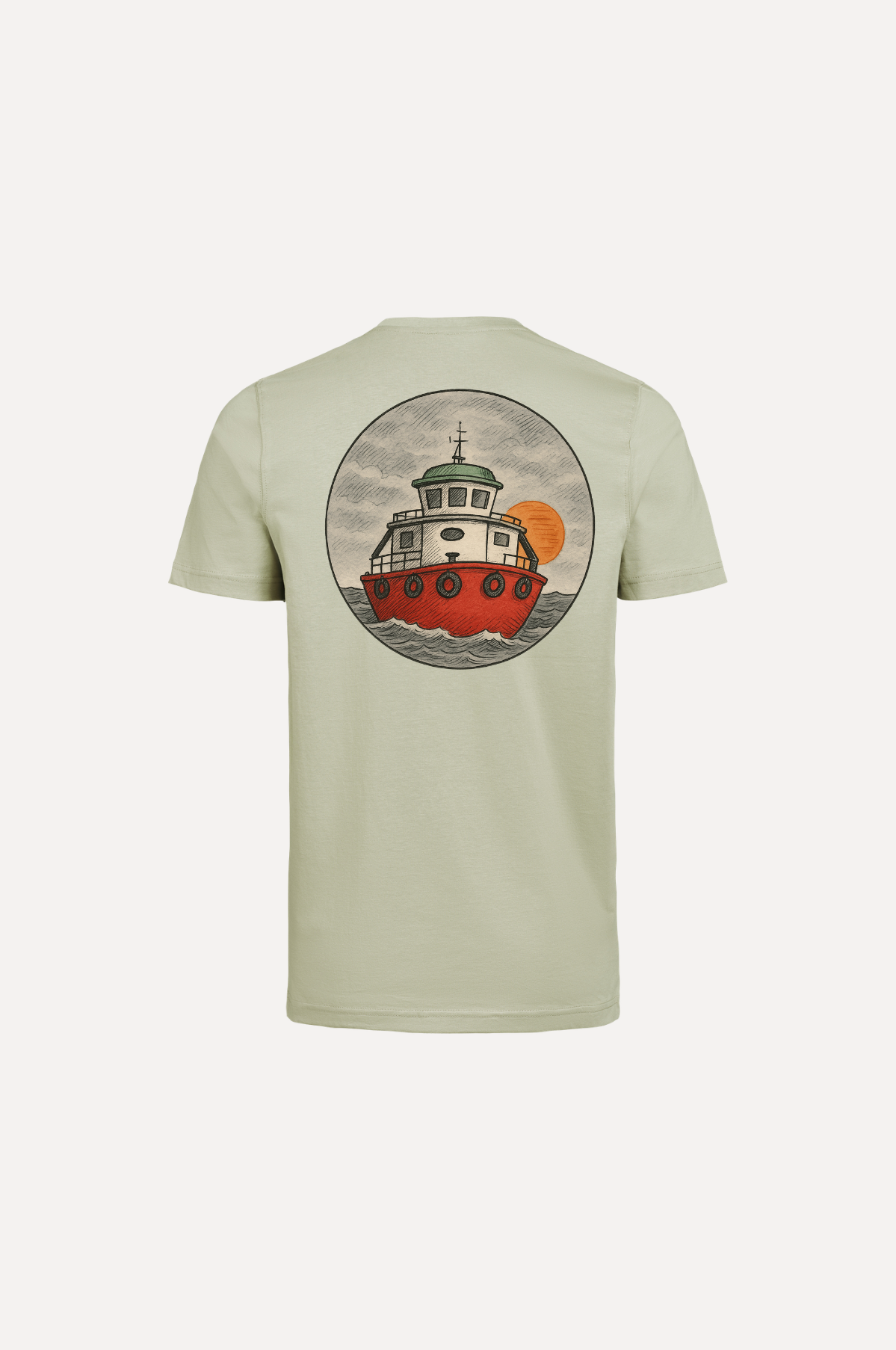 Camiseta Pedreña oliva