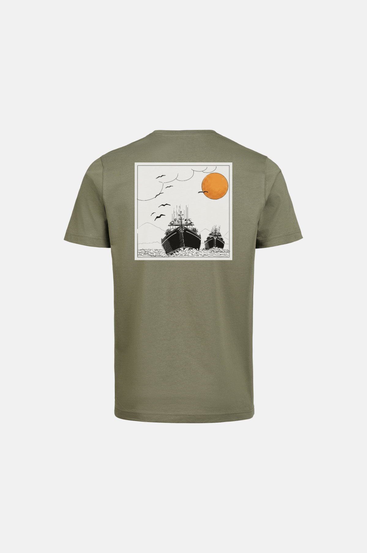 Camiseta Santoña verde
