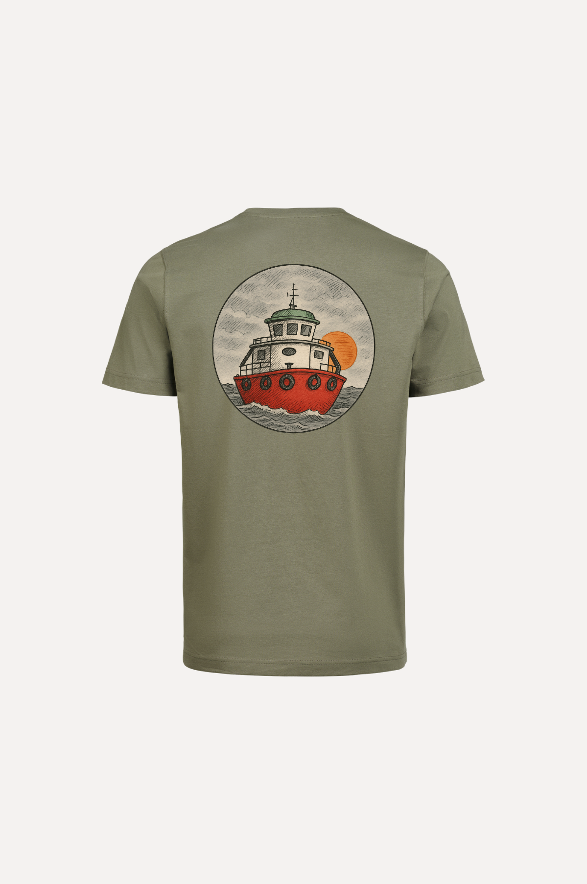 Camiseta Pedreña verde