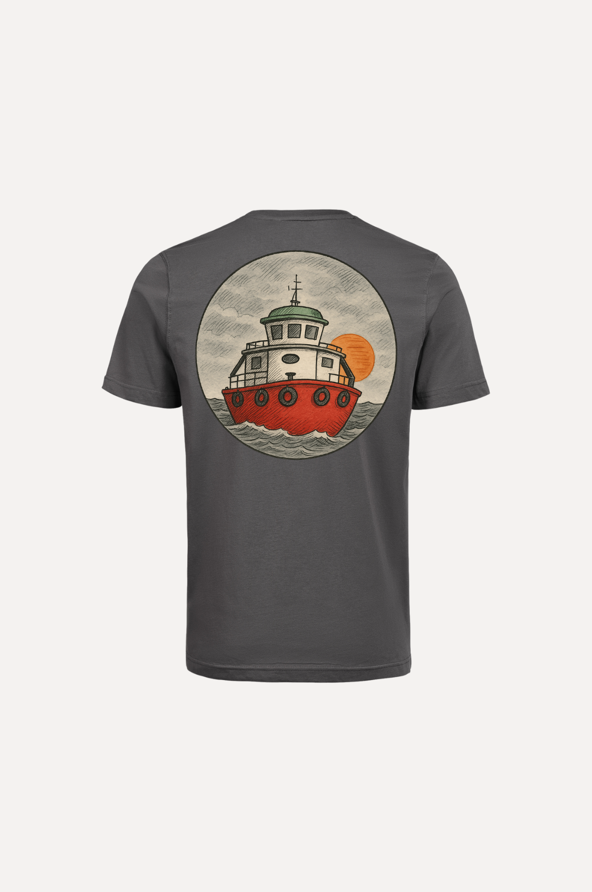 Camiseta Pedreña grafito