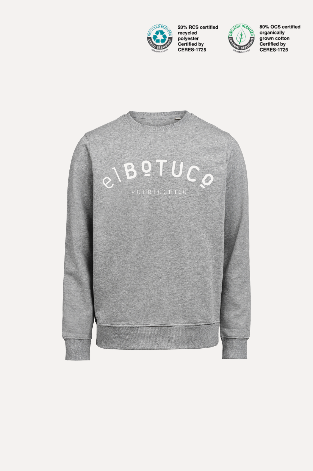Sudadera noray gris