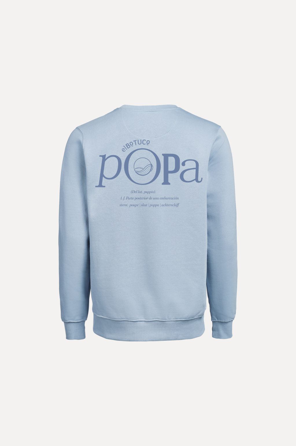 Sudadera Proa Azul