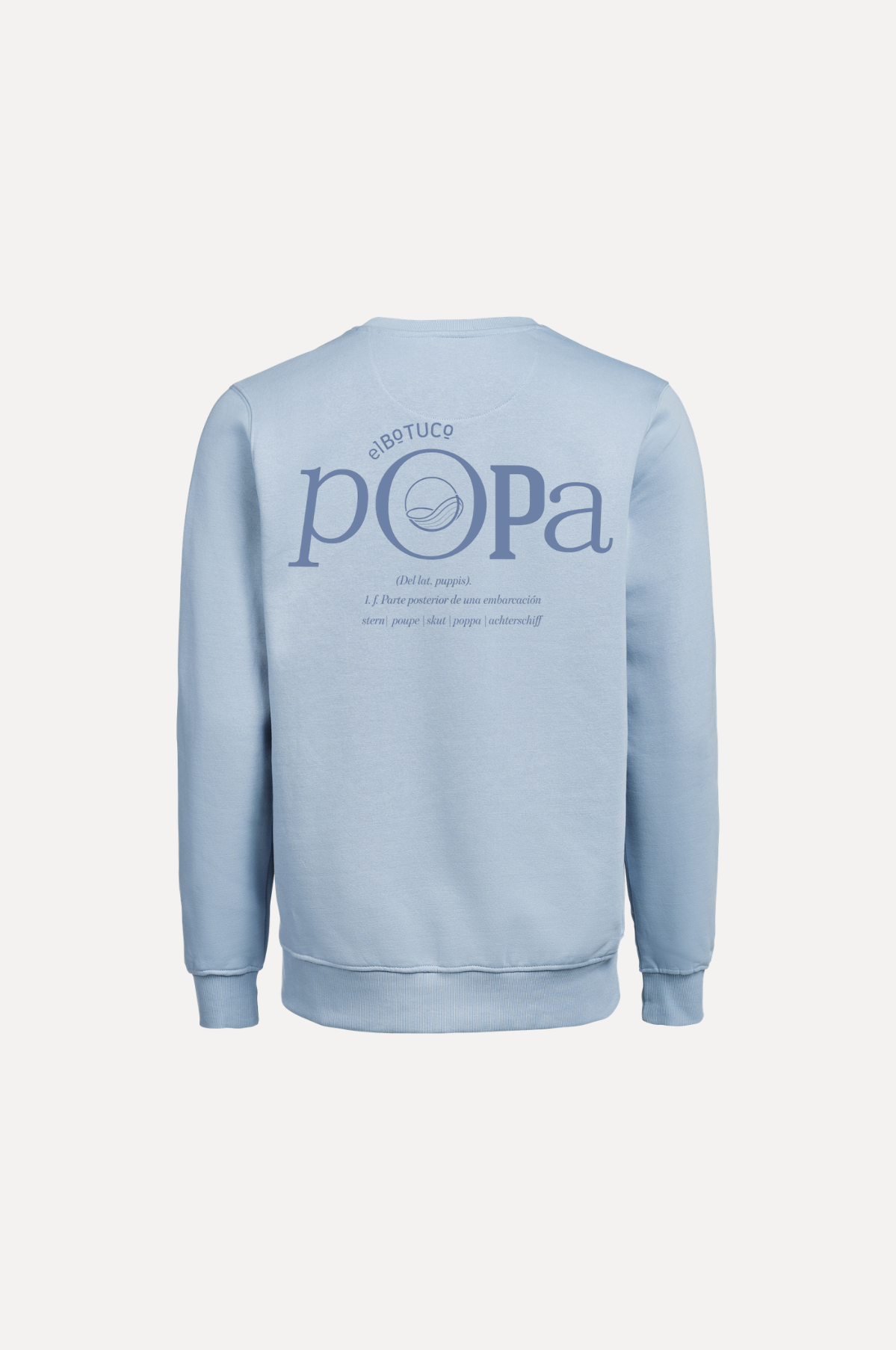 Sudadera Proa Azul