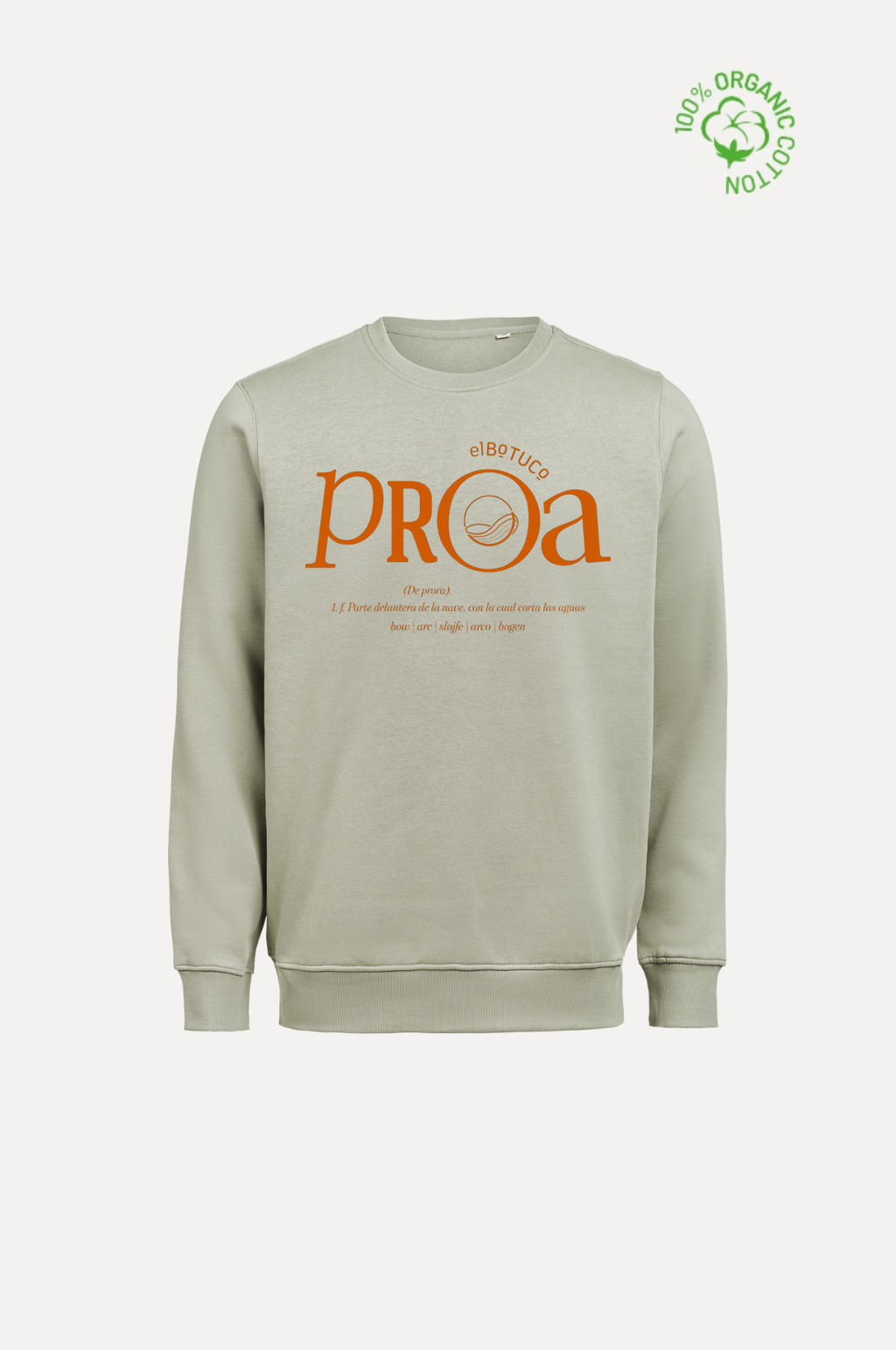 Sudadera Proa Oliva