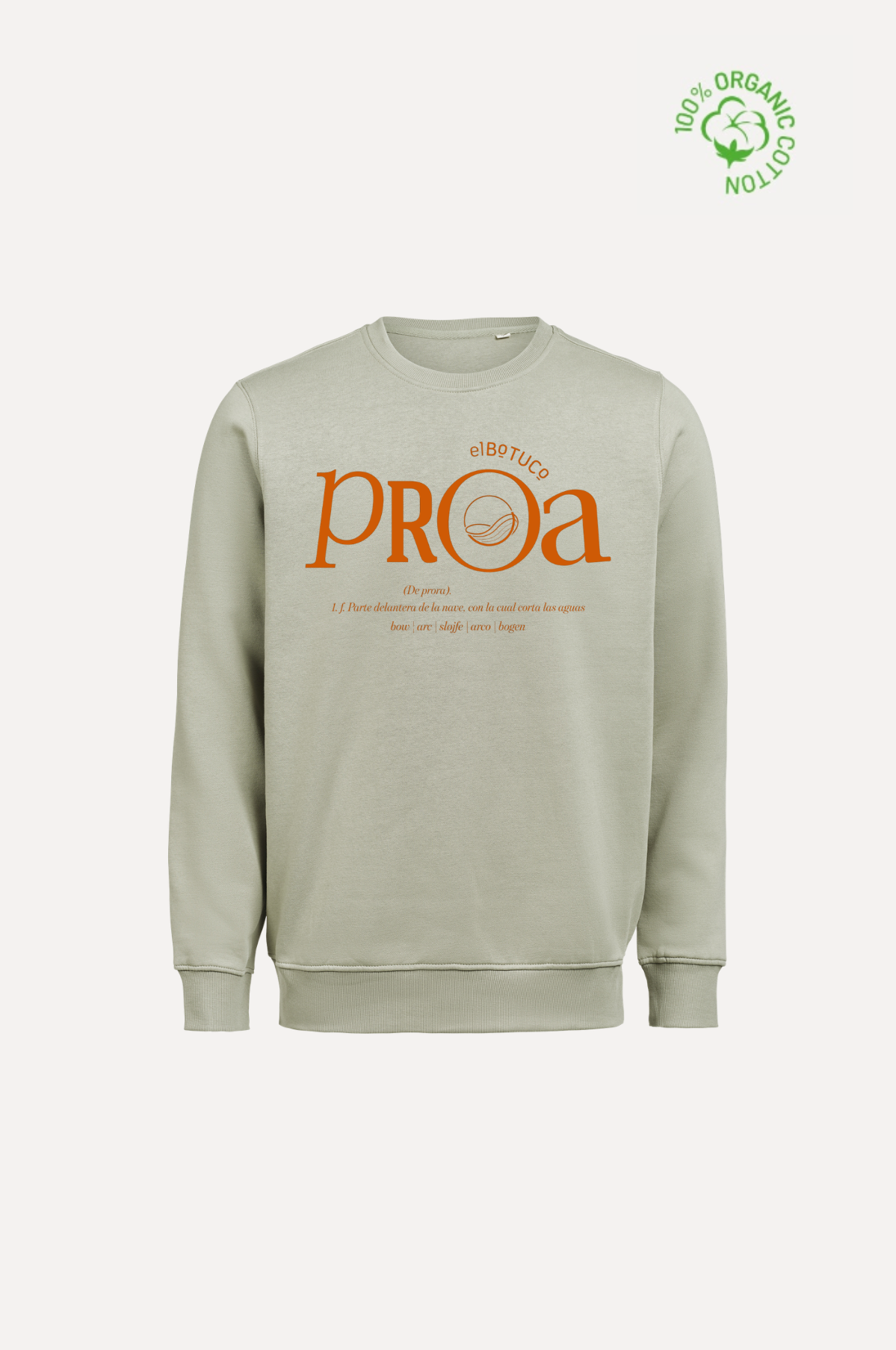 Sudadera Proa Oliva