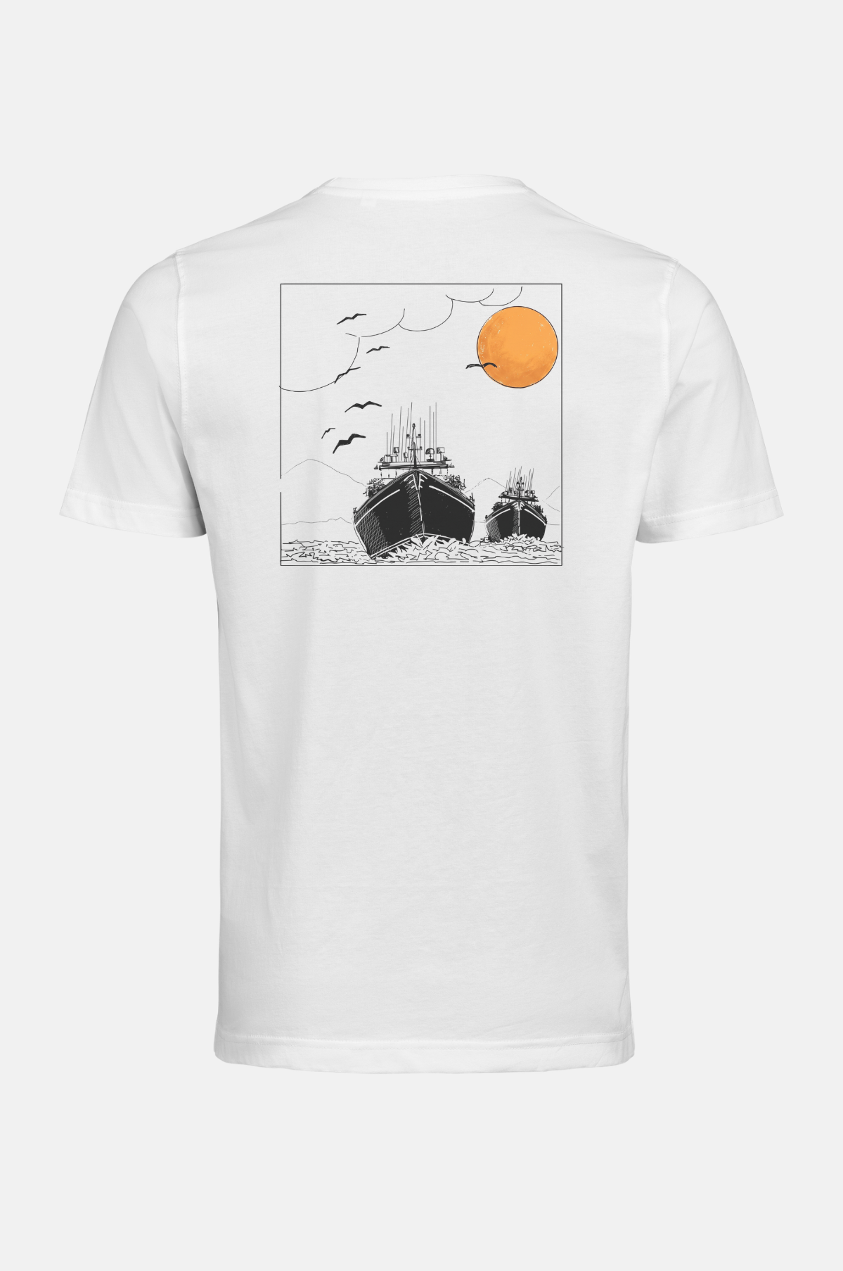 Camiseta Santoña blanca